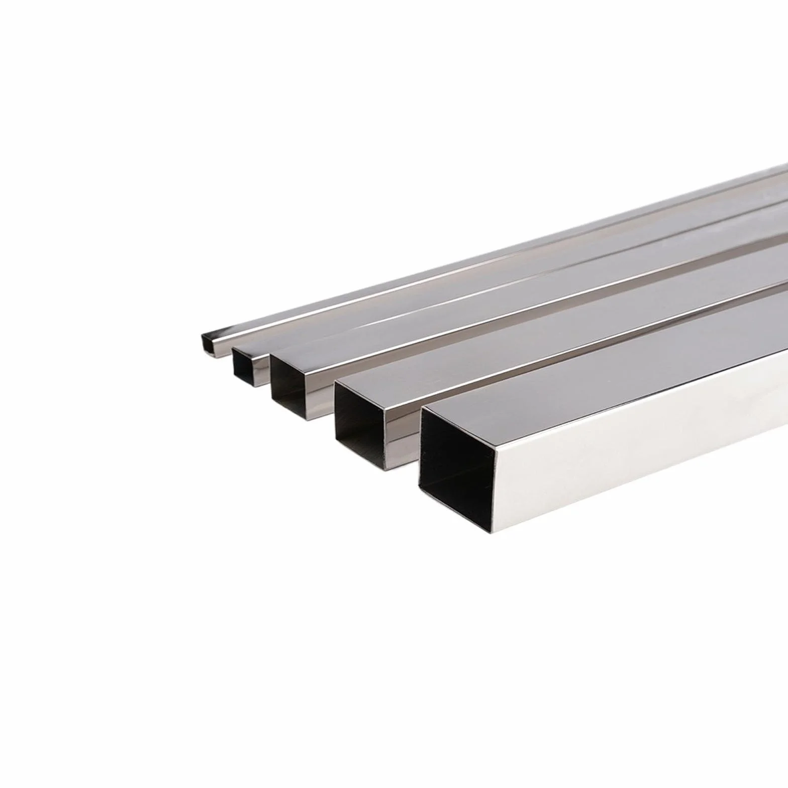 Tubo quadrato in Acciaio Inox 35mm x 2mm, Lunghezza 100mm, 304 Acciaio Inox Tubo