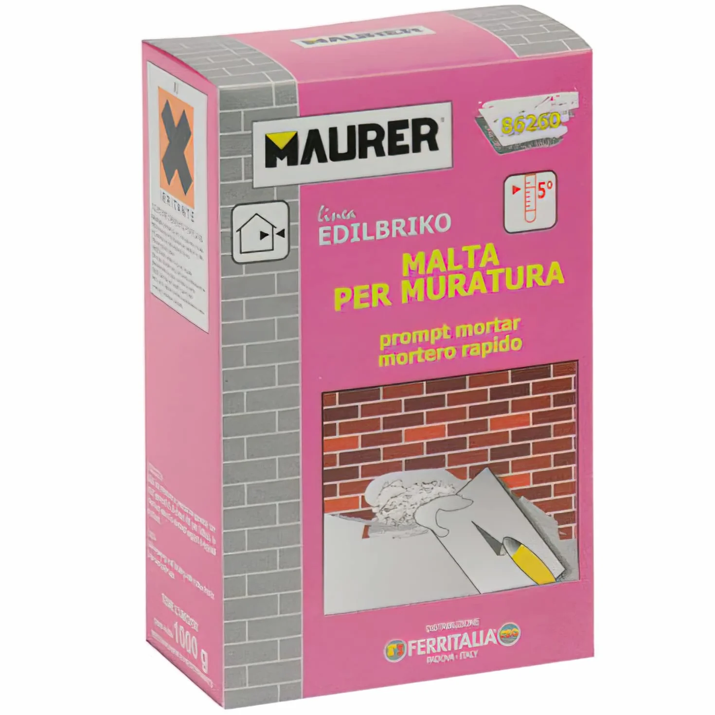 Edil Mortero Rapido Maurer (Caja 1 kg.)