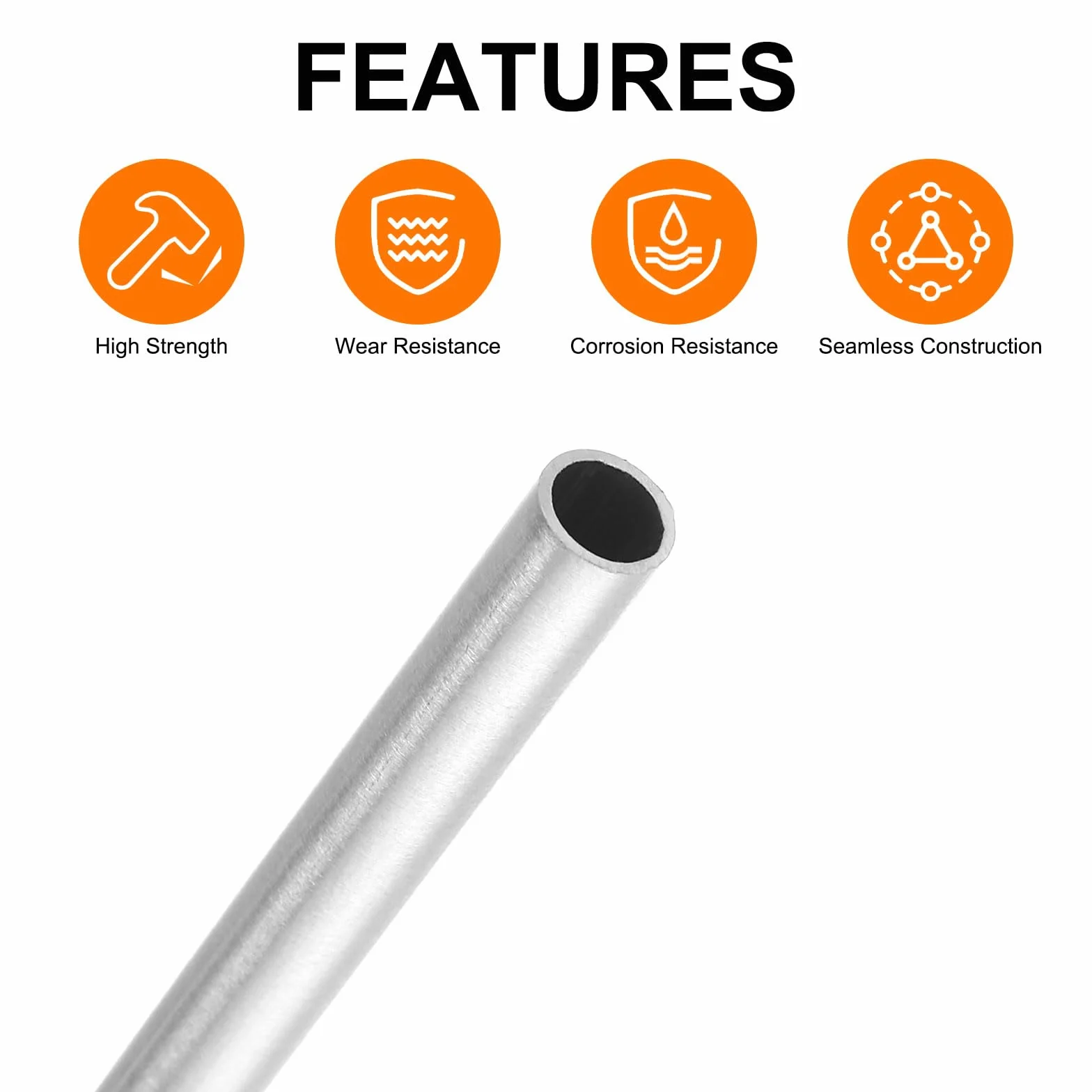 QUARKZMAN 304 Acciaio Inox Tubo OD 5mm x 1mm Spessore 300mm Lunghezza Capillare Metallo Tubi per Macchine