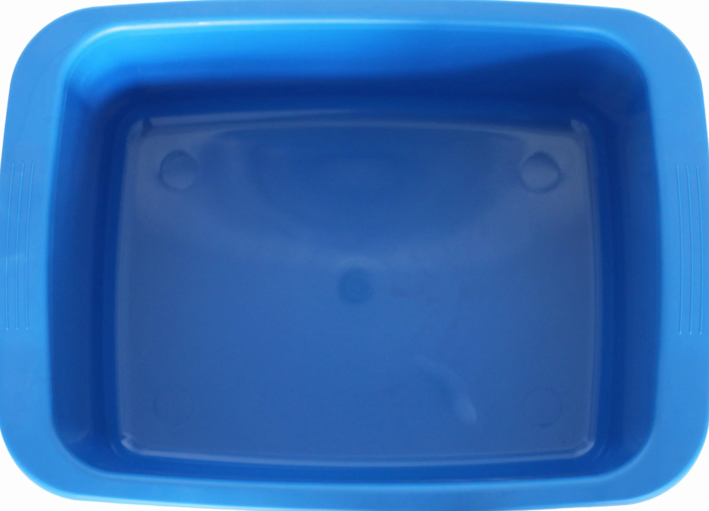 Macchiavelli catino rettangolare blu 10L plastica 42x31x15,5 cm