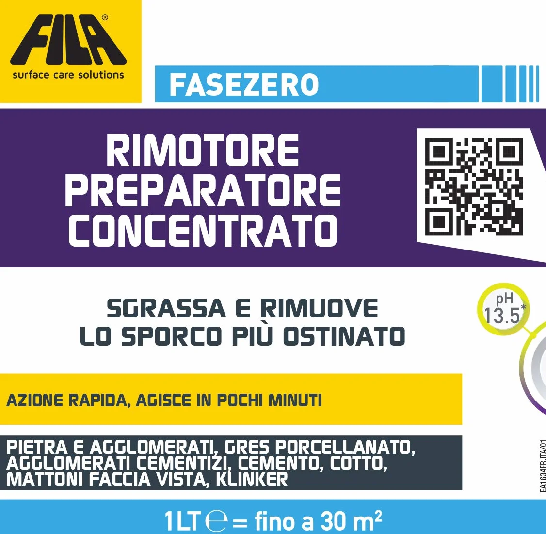 FASE ZERO Detergente Rimotore e Preparatore Concentrato
