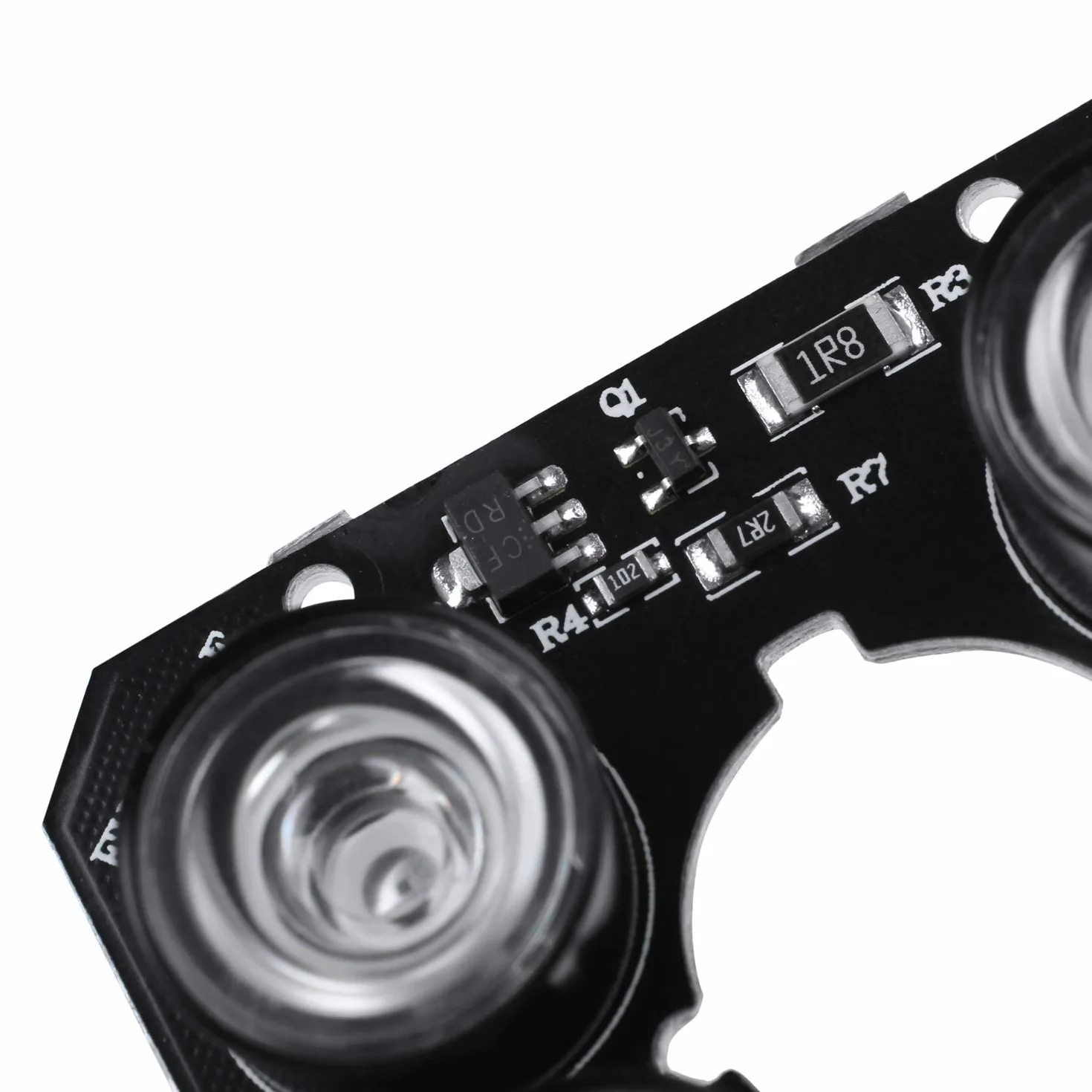 4 Array IR LED Spot Light Infrarossi per Telecamere CCTV Visione Notturna 52mm