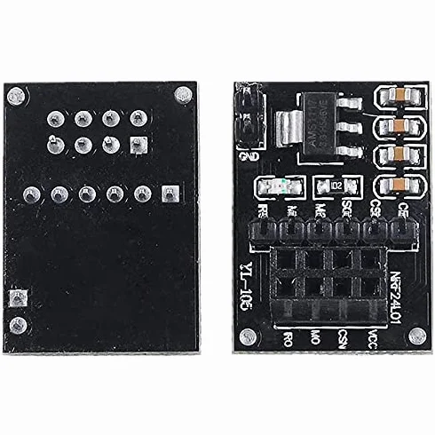 Lanko Modulo ricetrasmettitore RF NRF24L01+PA+LNA antenna SMA 2,4 GHz 1100M NRF24L01 fili