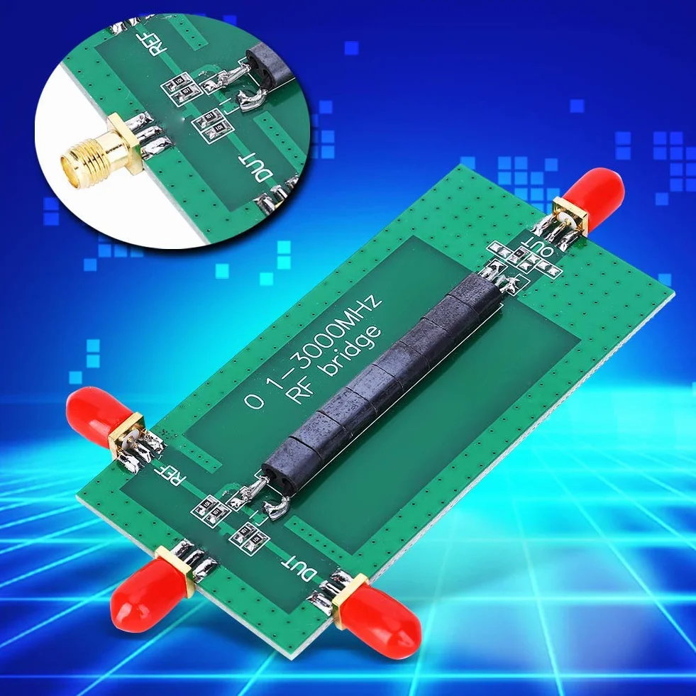 Walfront RF Bridge SWR Modulo Board Componenti Elettrici 0.1-3000MHz
