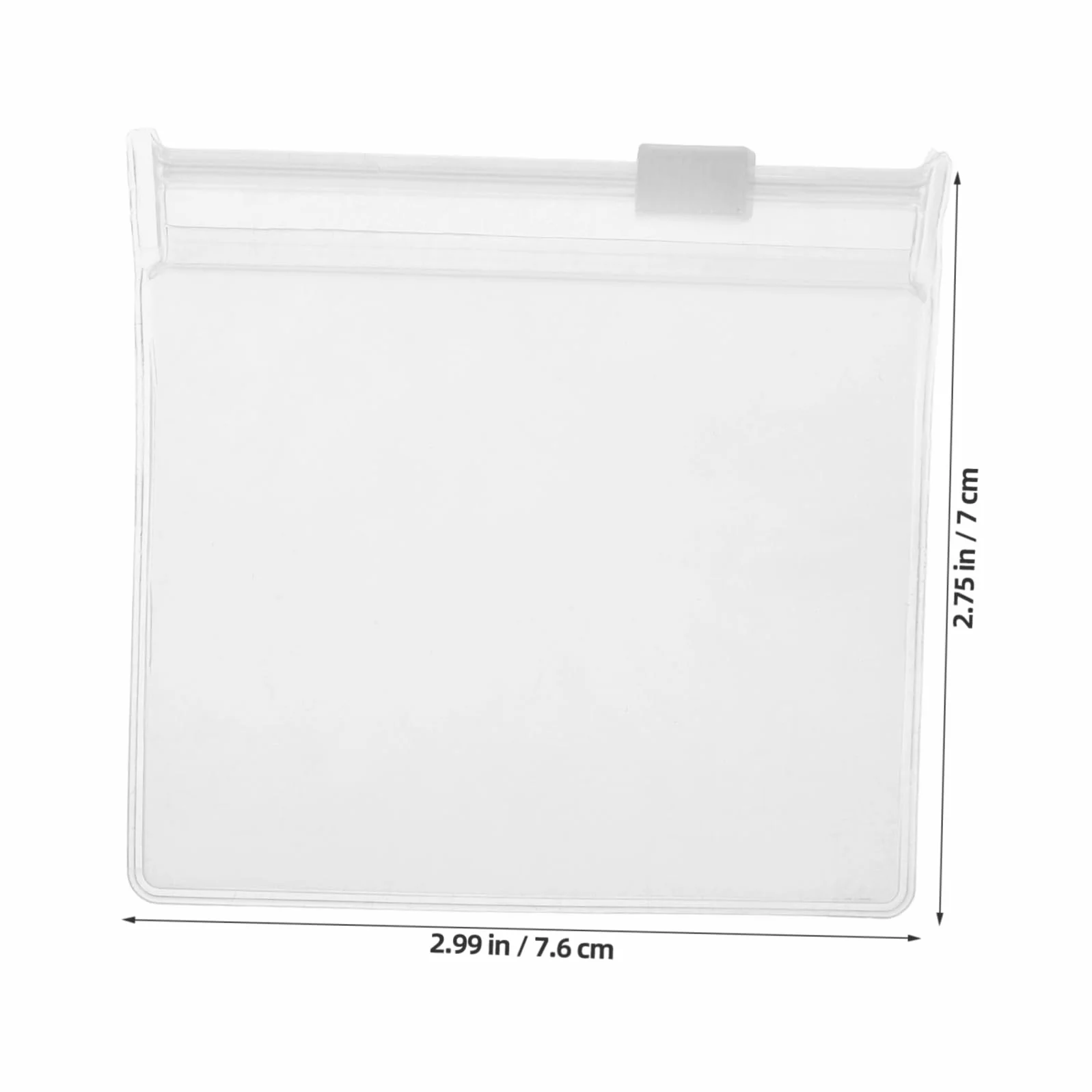 Set da 12 Sacchetti per Medicinali in Eva Opaco Cerniera, Organizer Compatto e Riutilizzabile per Viaggio e Conservazione di Farmaci e Gioielli, Facile Accesso 8x8cm