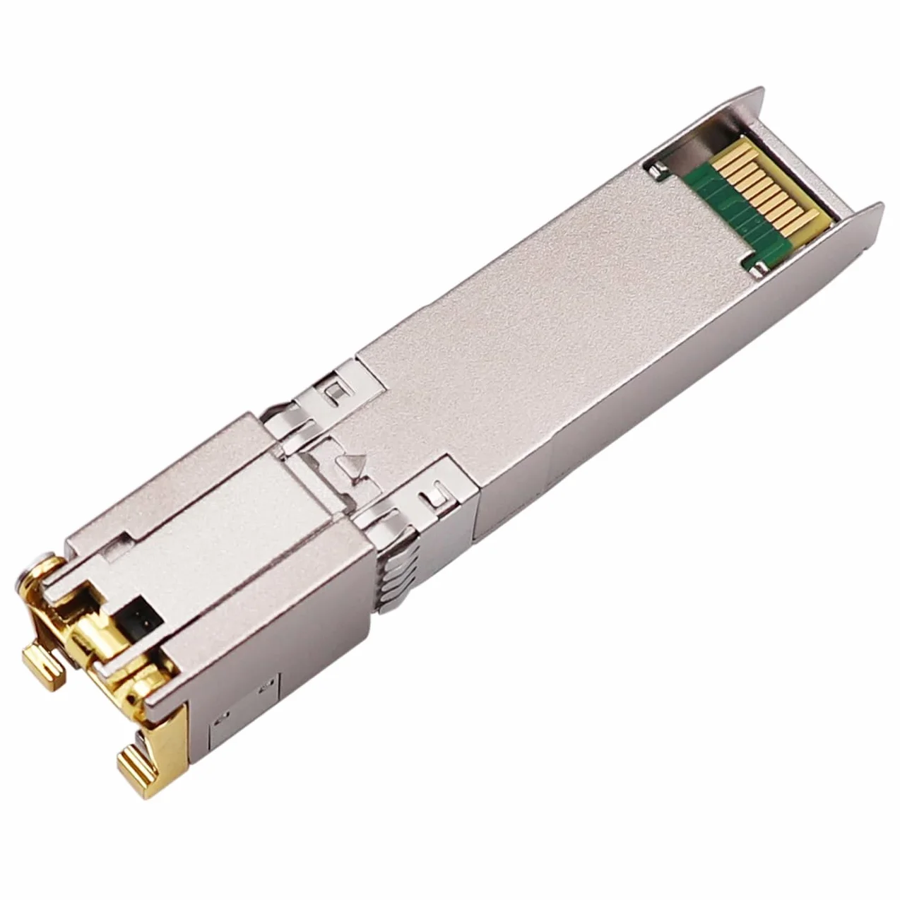 Modulo SFP+ 10 Gb RJ45 Ricetrasmettitore Ethernet 2.5G/5G/10GBase-T Rame per Ubiquiti UF-RJ45-10G