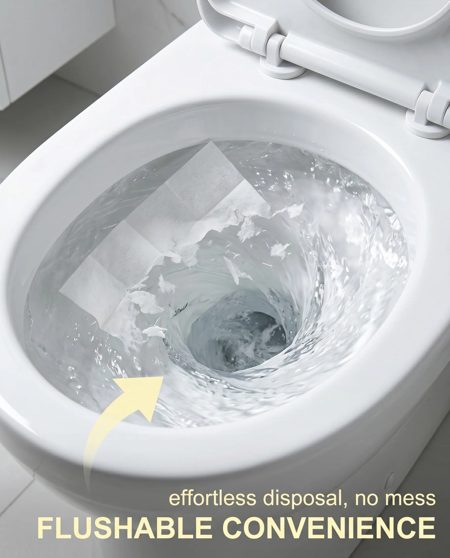 Copriwater Usa E Getta 60 Pezzi Coprisedili Wc Bianchi Biodegradabili Protezione Igienica