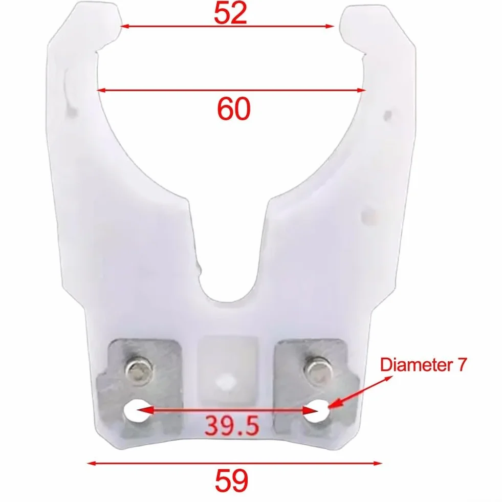 HSK63F - Set di 5 morsetti portautensili, perfetti per macchine CNC, migliorano l'efficienza del cambio utensile per l'incisione