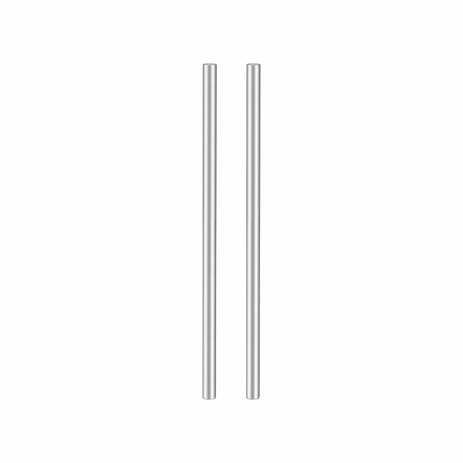 Asta Tonda Acciaio Inossidabile 304 4mmx150mm 2 Pezzi Tono Argento