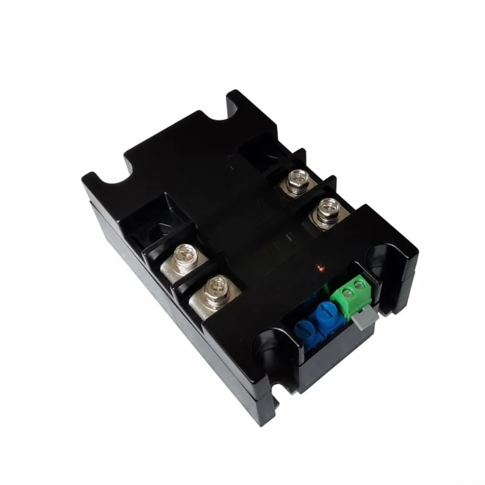 Motore monofase Soft Starter 220V Controller motore elettrico per acqua per compressore ventilatore, tensione regolabile per -30s, modulo ABS compatto per nastri trasportatori mulini a sfere (SSR