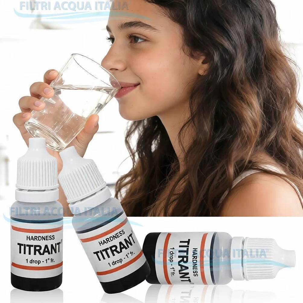 Titrant Kit Analisi Durezza Acqua Gradi Francesi 2 Pezzi