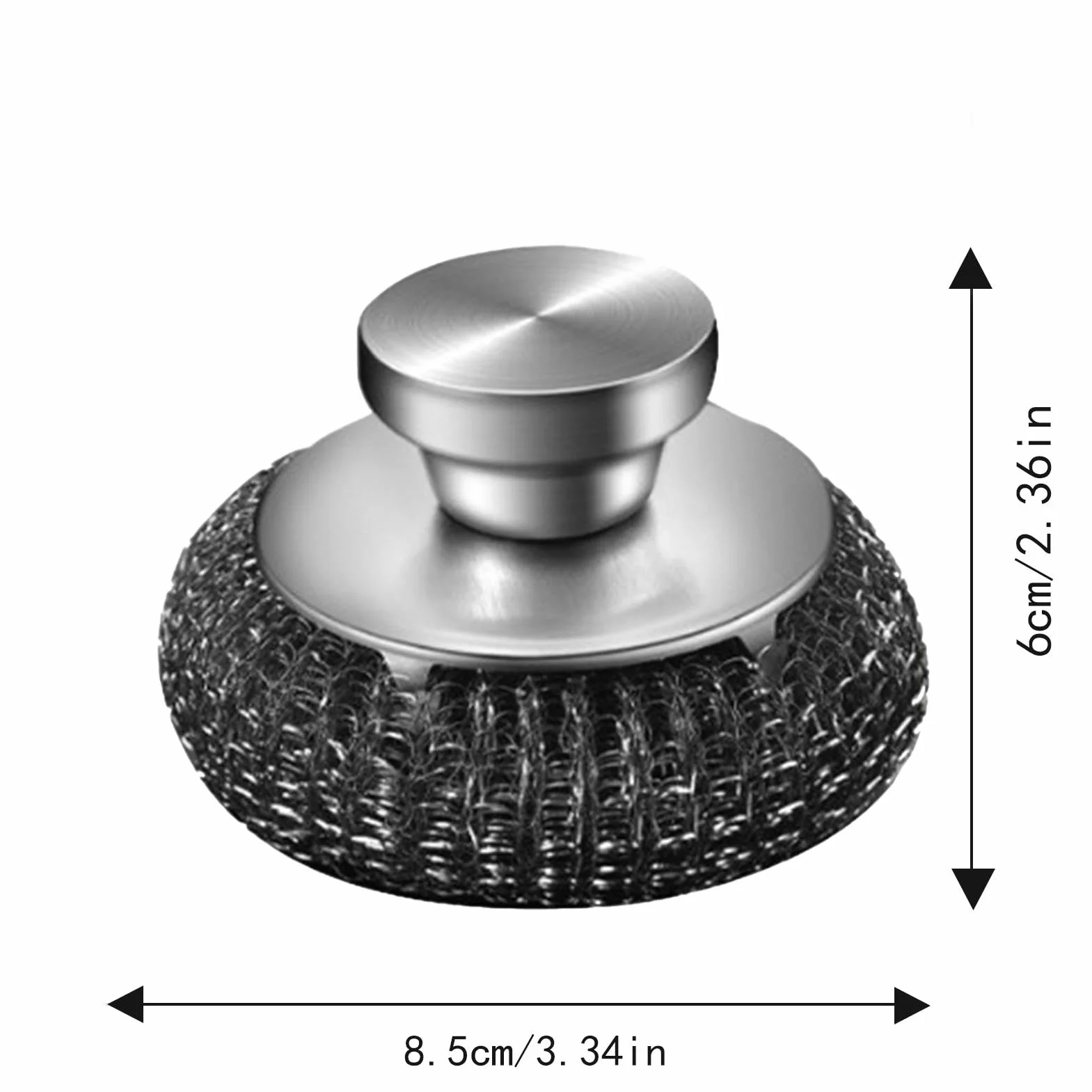 Scrubber in acciaio inox, paglietta in acciaio inox, paglietta per pentole, lavapavimenti ergonomici, scrubber in lana d'acciaio, paglietta in metallo per pentole, padelle, pentole, pentole, pentole,