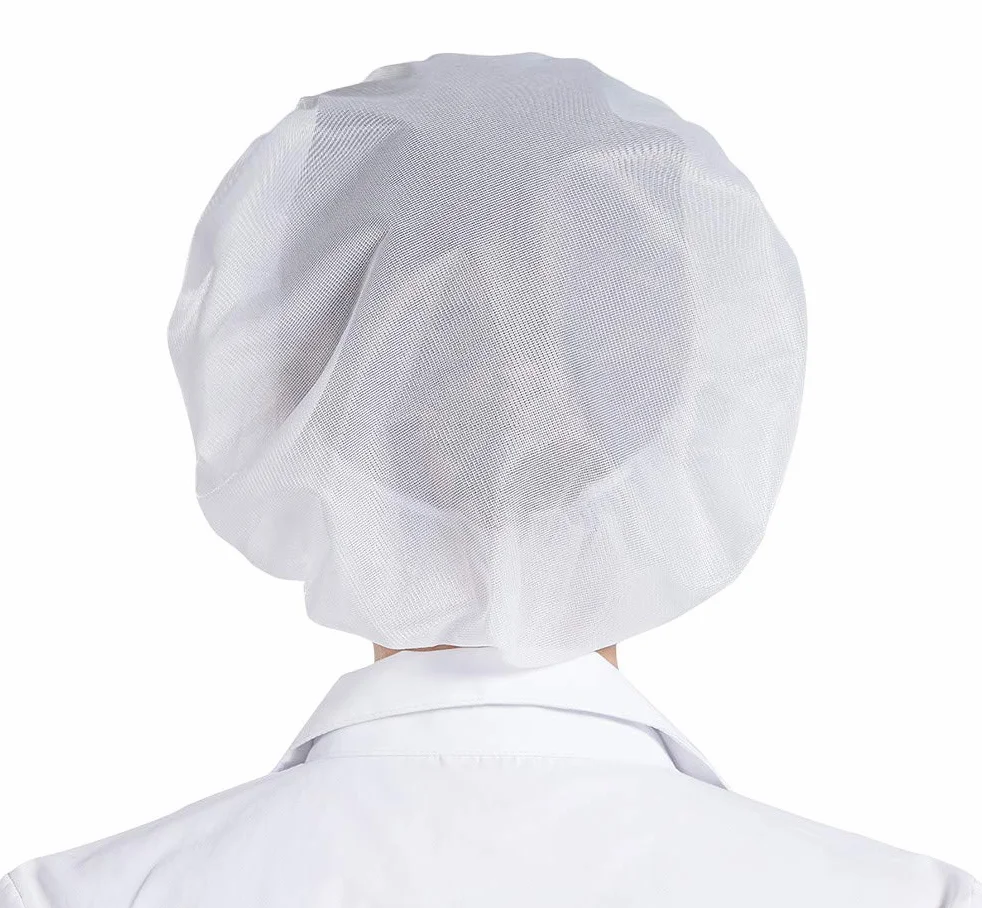 Nanxson Cappello da Cuoco Bianco Taglia Unica CF9033 Reti per Capelli Cucina