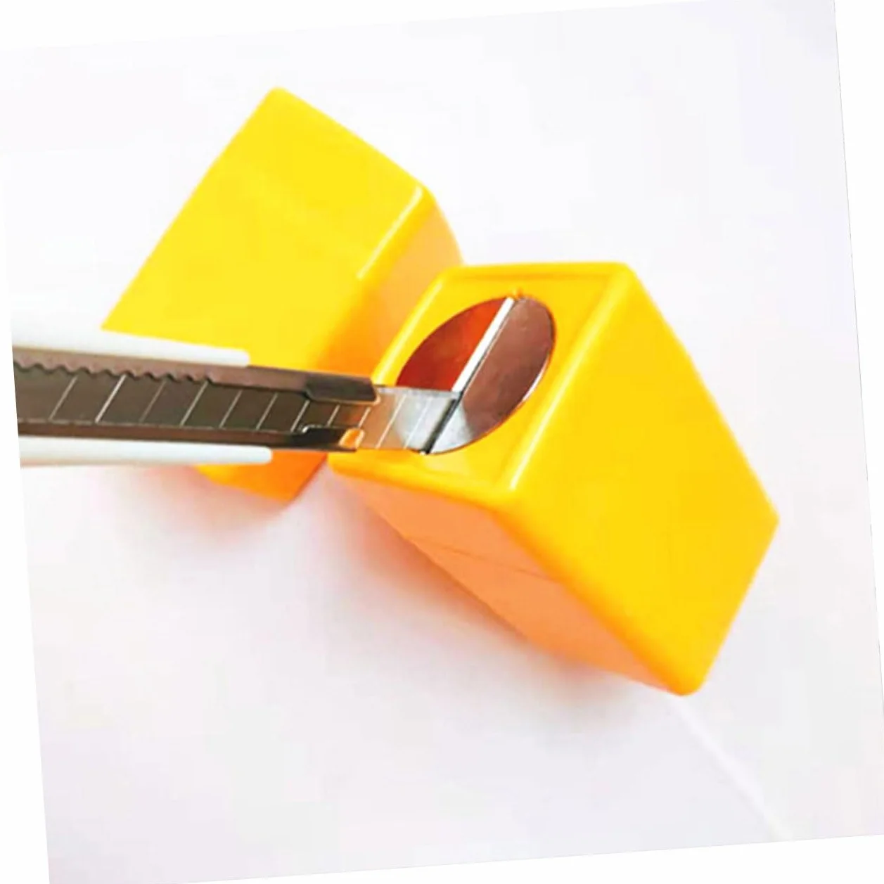 Homoyoyo Scatola di Conservazione Lame Contenitore Smaltimento Sicuro Rotte Custodia Portatile Robusto Set da 3 Pezzi