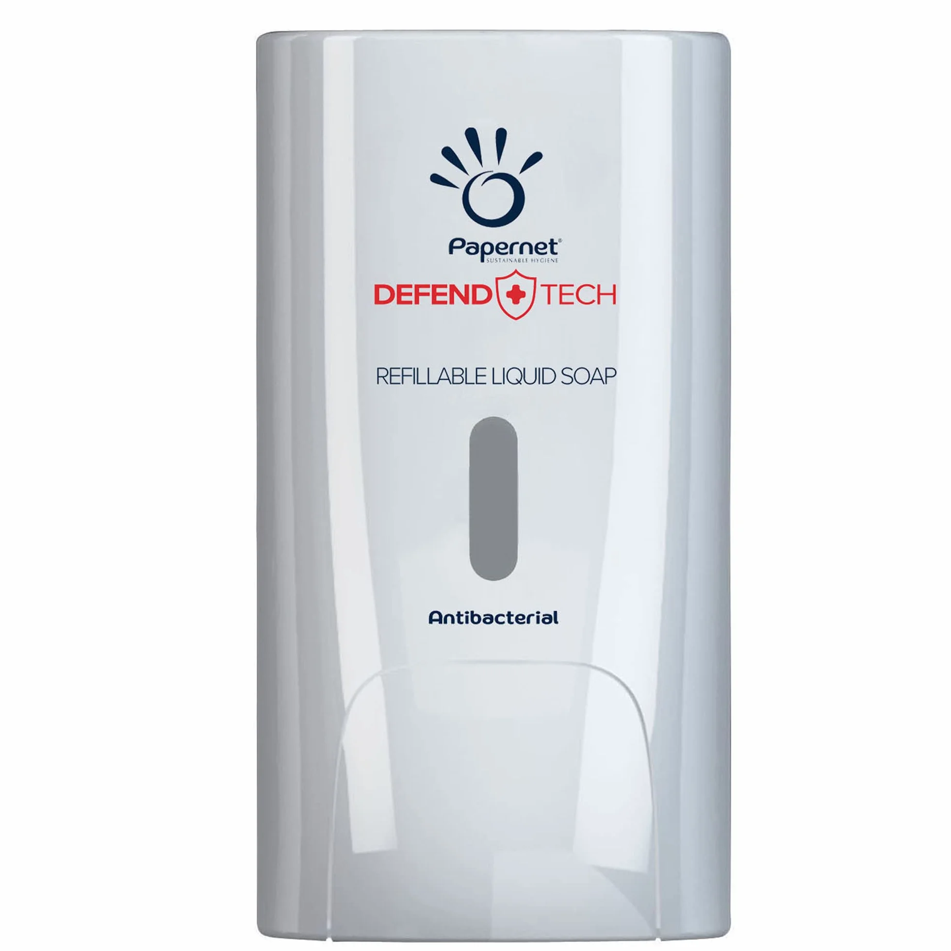 Papernet Dispenser Antibatterico Sapone Liquido E Gel Defend Tech