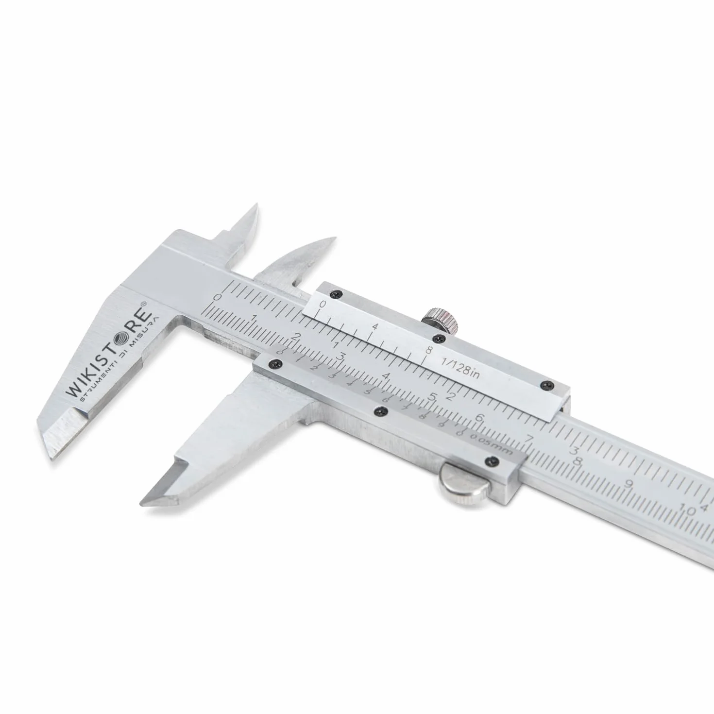 Calibro Composto Nonio 150 mm 0,05 mm Acciaio Bloccaggio a Vite