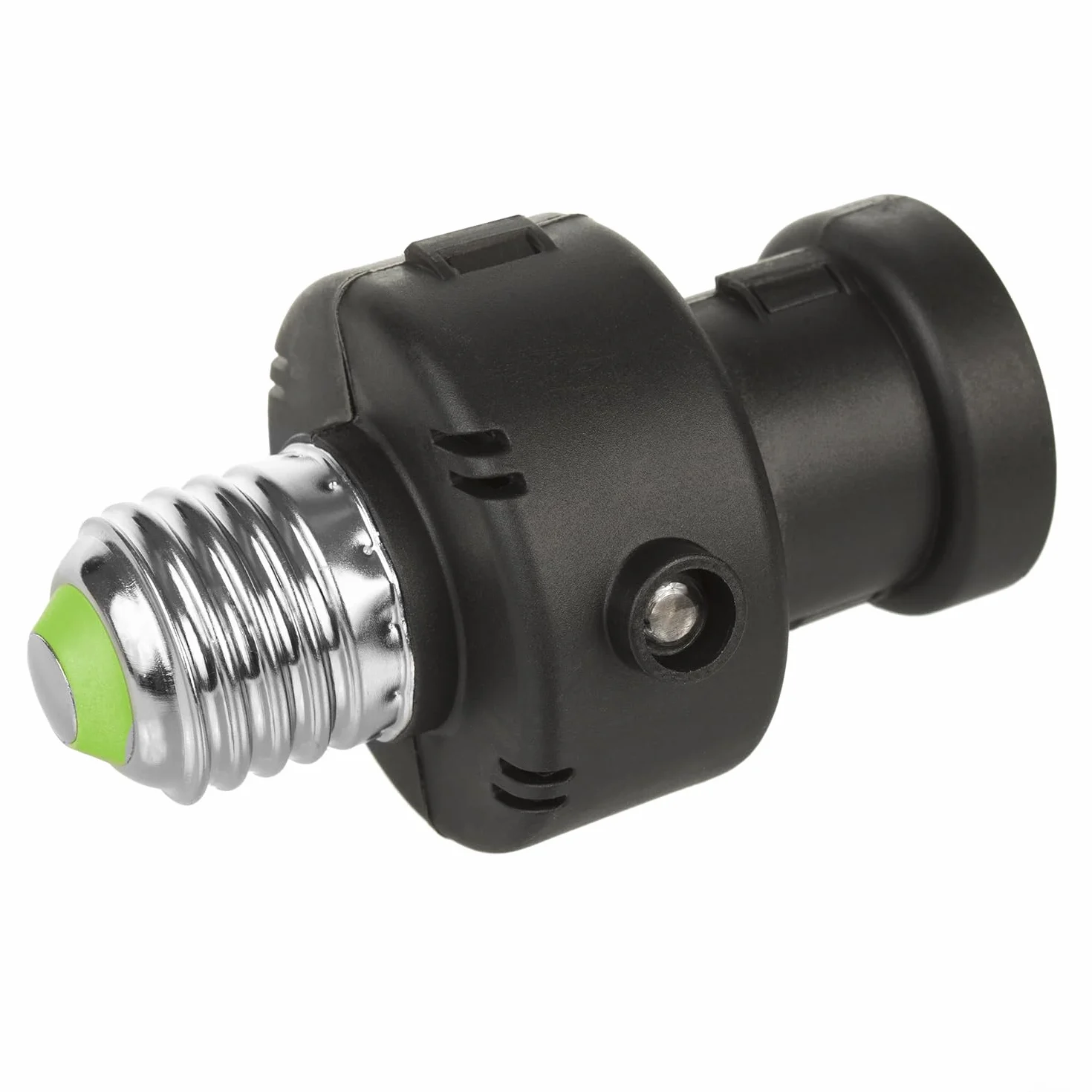 Maclean MCE21 Portalampada con Sensore Crepuscolare e Timer IP20