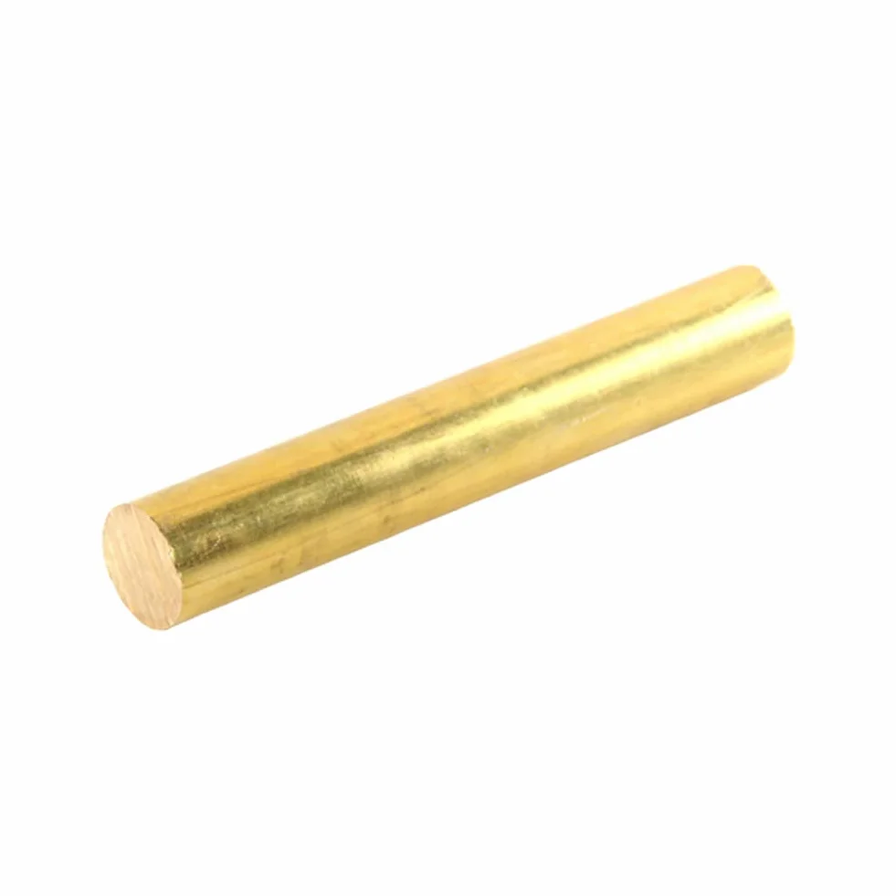 Tondo in acciaio Barra tonda piena in ottone H59 28 mm x 200 mm pezzo unico