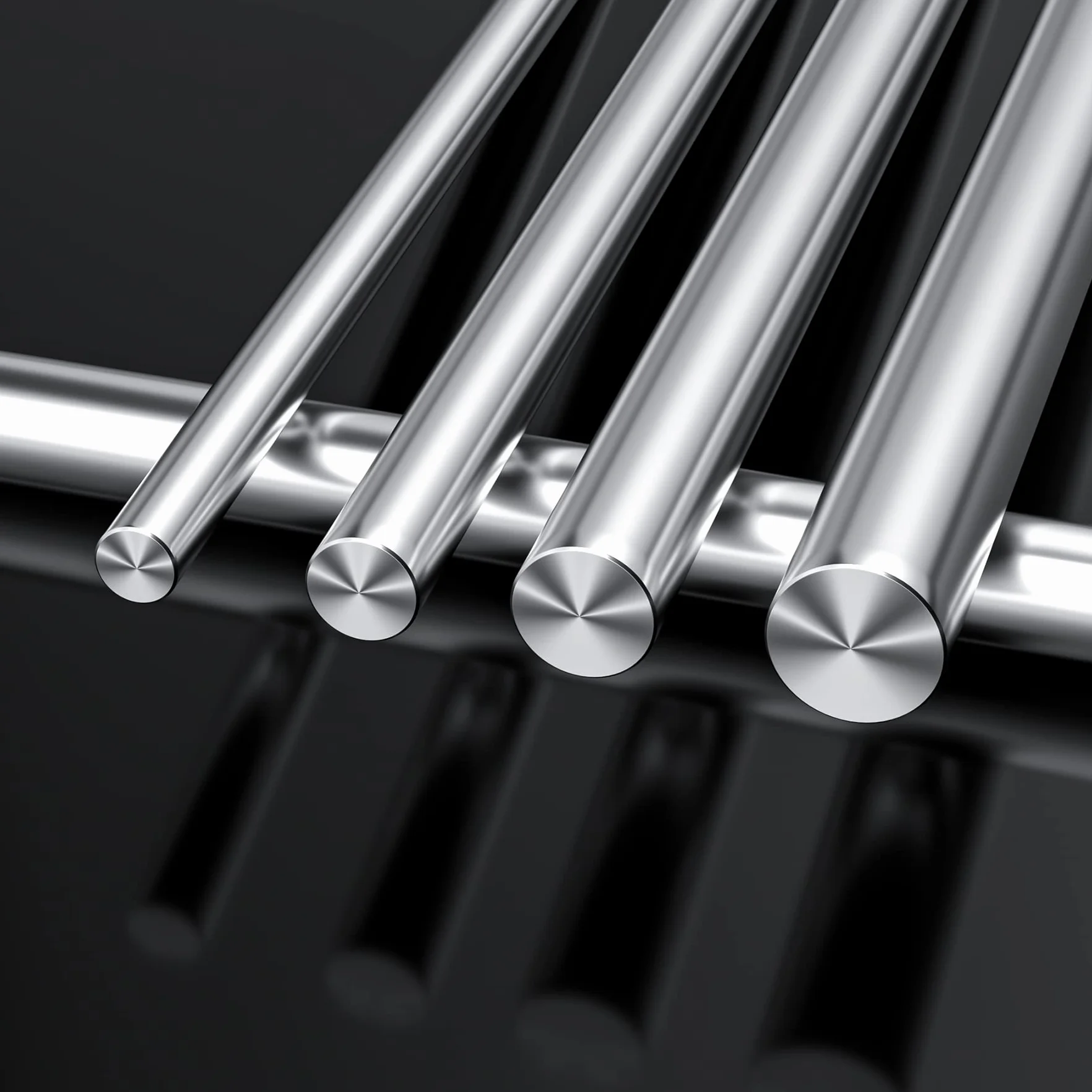Aste di Acciaio INOX 30cm 3mm 10 Pezzi