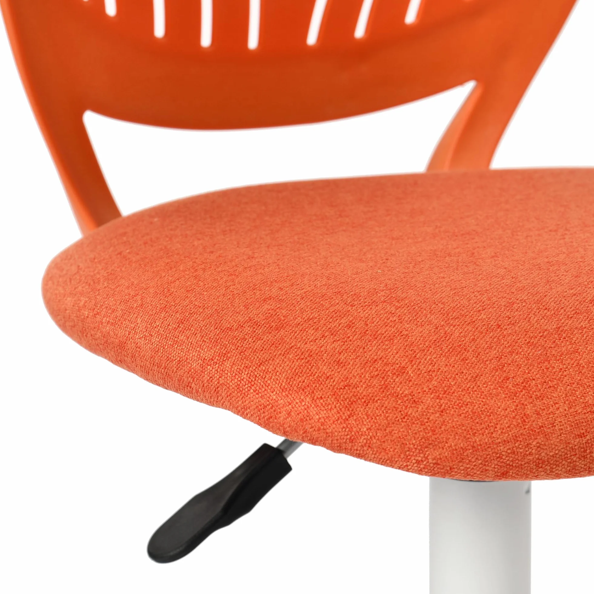 FurnitureR Sedia ergonomica scolastica con schienale in rete traspirante, altezza regolabile, 360° girevole