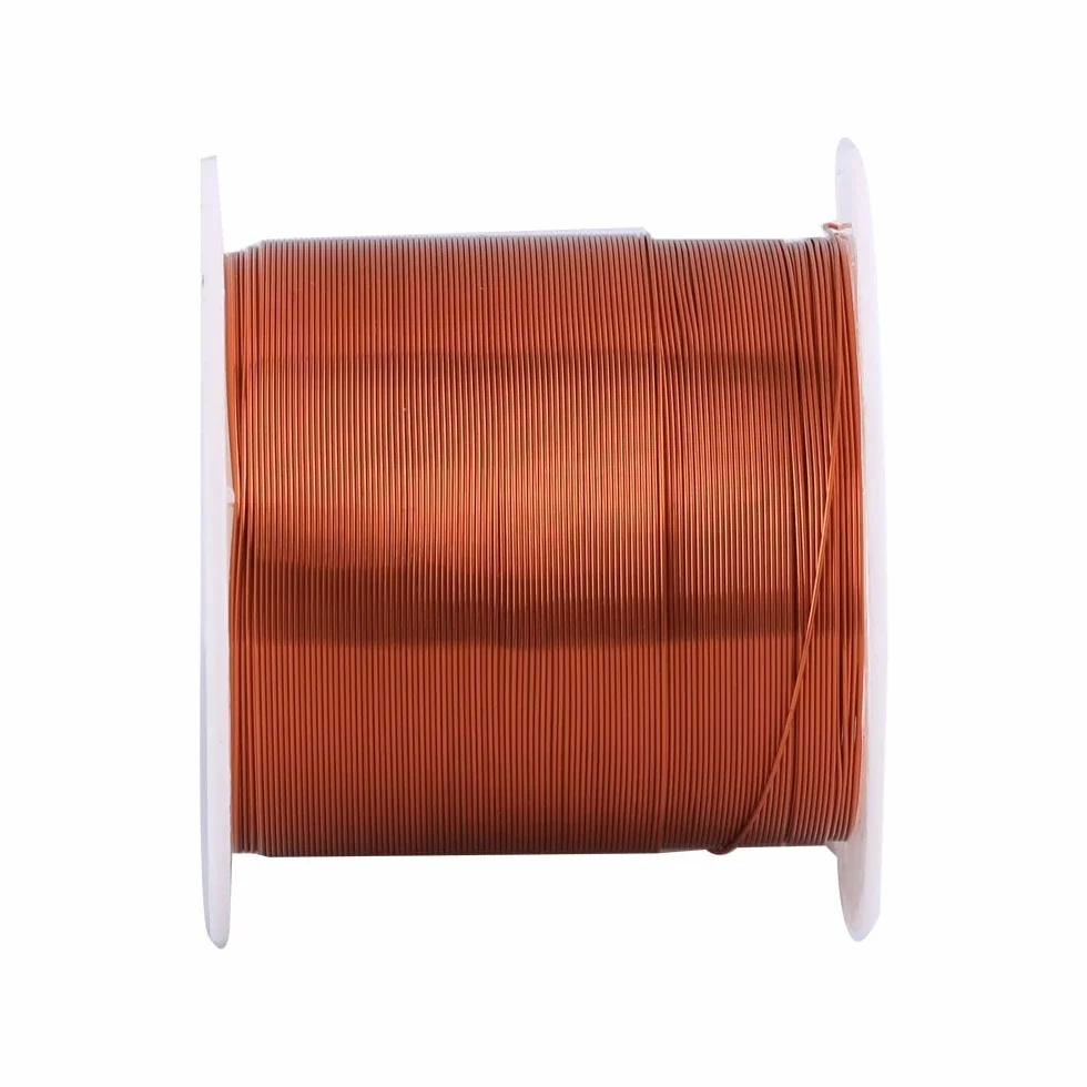 Filo di rame smaltato, 0,3 mm 40 m Filo di Bobina di Rame Smaltato, per Bobina Magnetica Altoparlante Trasformatore Motore