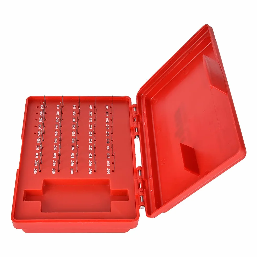 Pin Gage Set 0.011-0.060 mm Precision Steel Gage Set M0