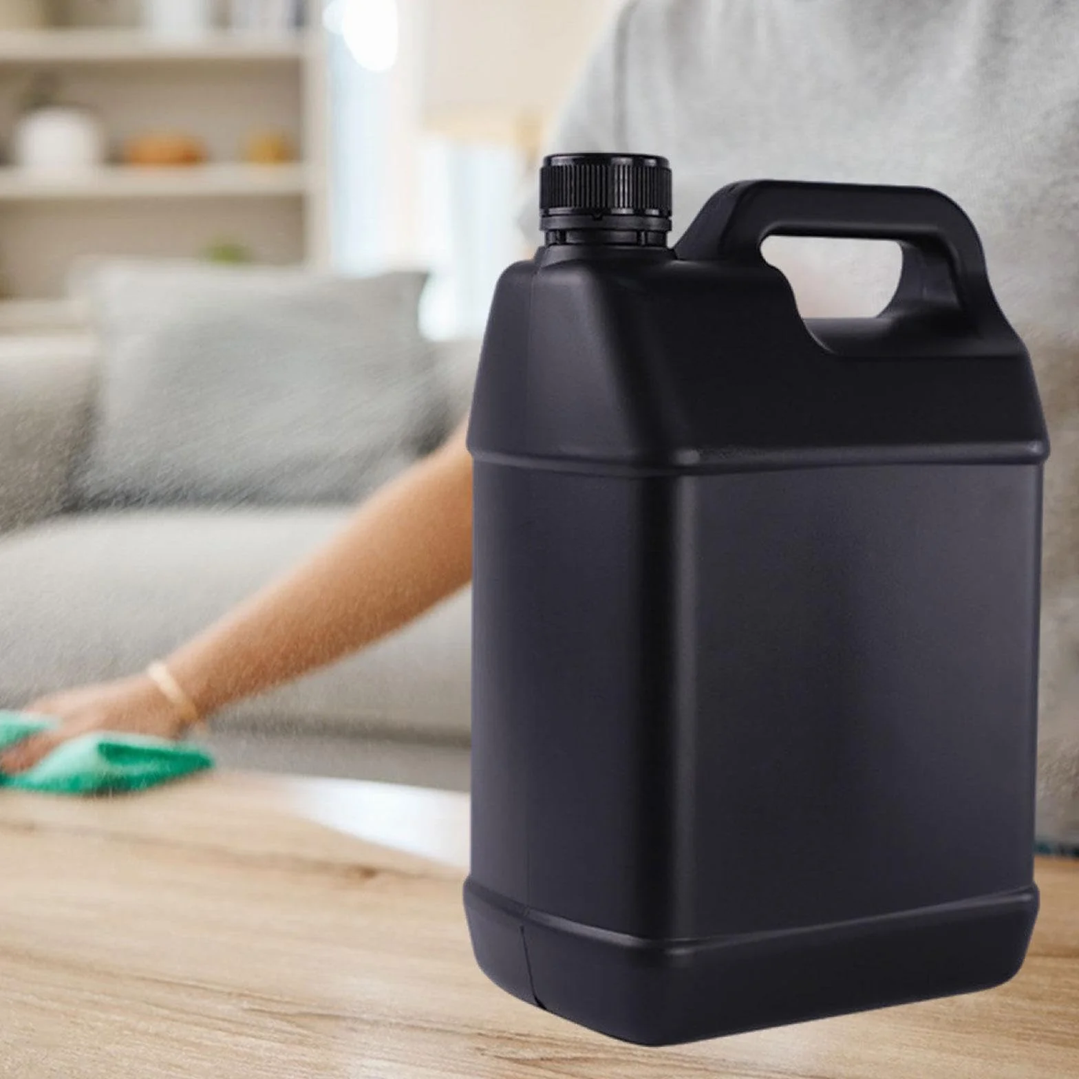 Gralara Contenitore Piatto 4 Litri Bottiglia detergente Portatile per liquidi