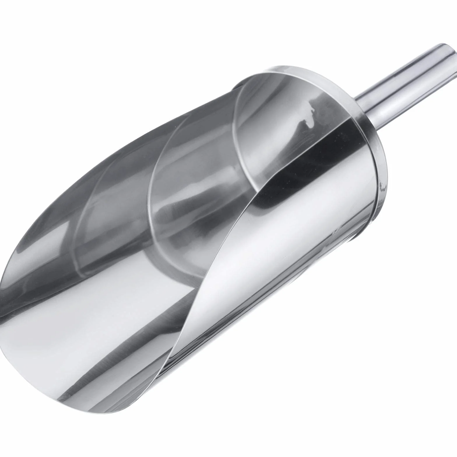 Westmark Paletta per pesare/riempire, Capacità: 600 ml (ca. 700 g di farina), Rotondo, Acciaio inox, Argento, 91142270