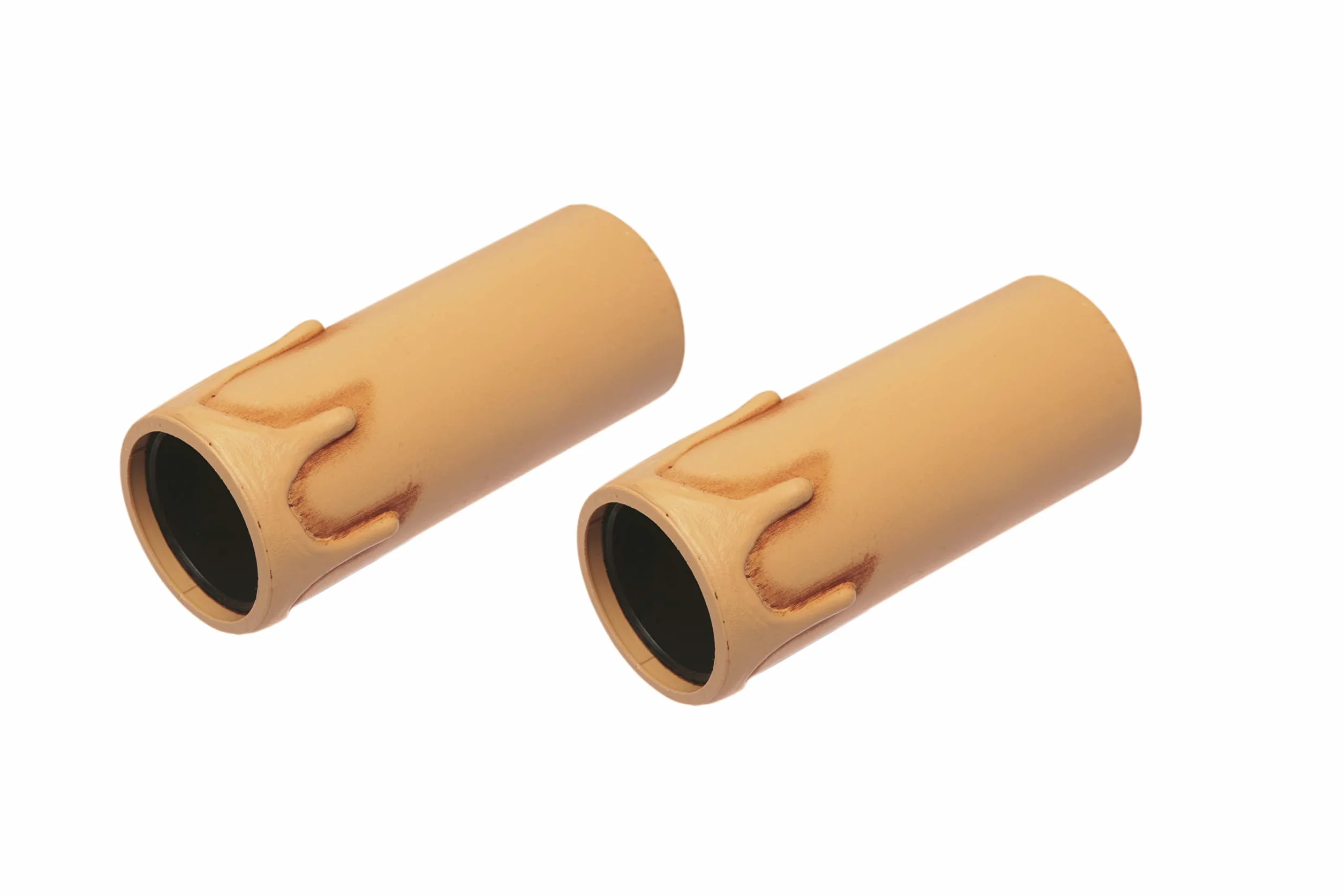 Poly Pool PP3473Q n.2 portalampada E14 con staffa, avorio ant.