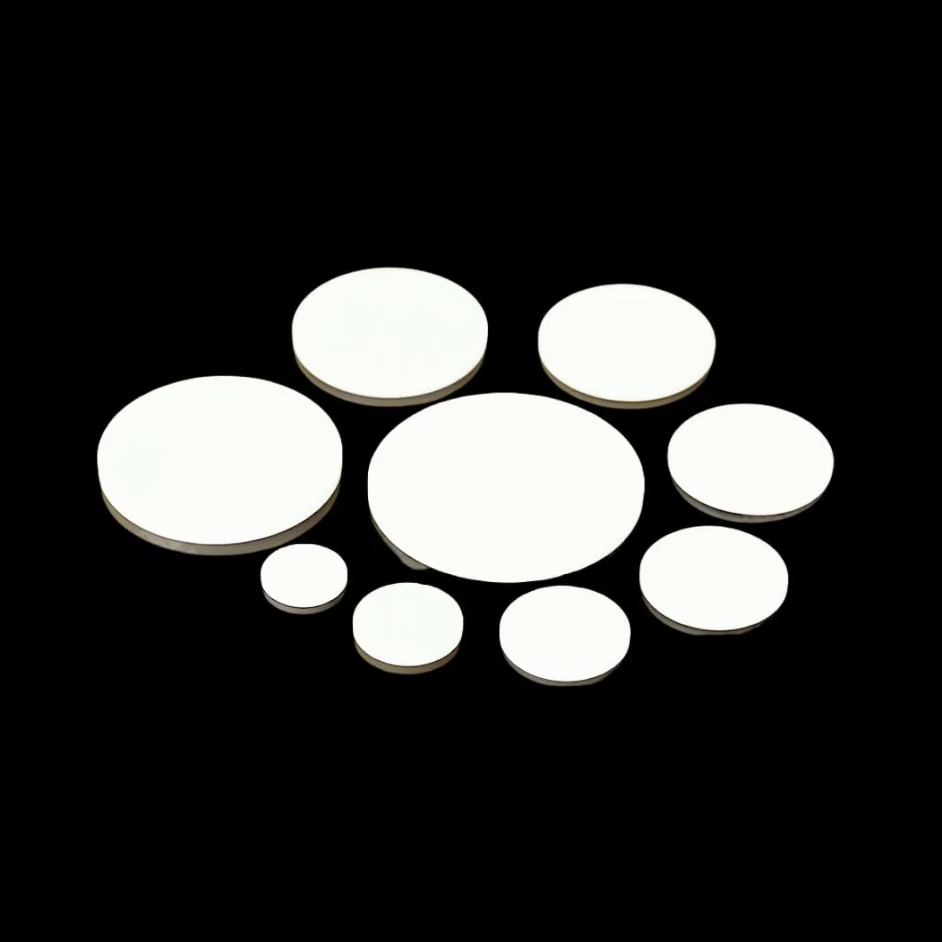 Foglio ceramico rotondo in nitruro di alluminio - Disco ALN per esperimenti, 1 pz. (72.6 x 0.6mm)