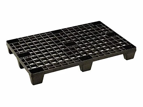Geosism & Nature Pallet per carico Leggero Usato in plastica Nera, 800x1200 mm