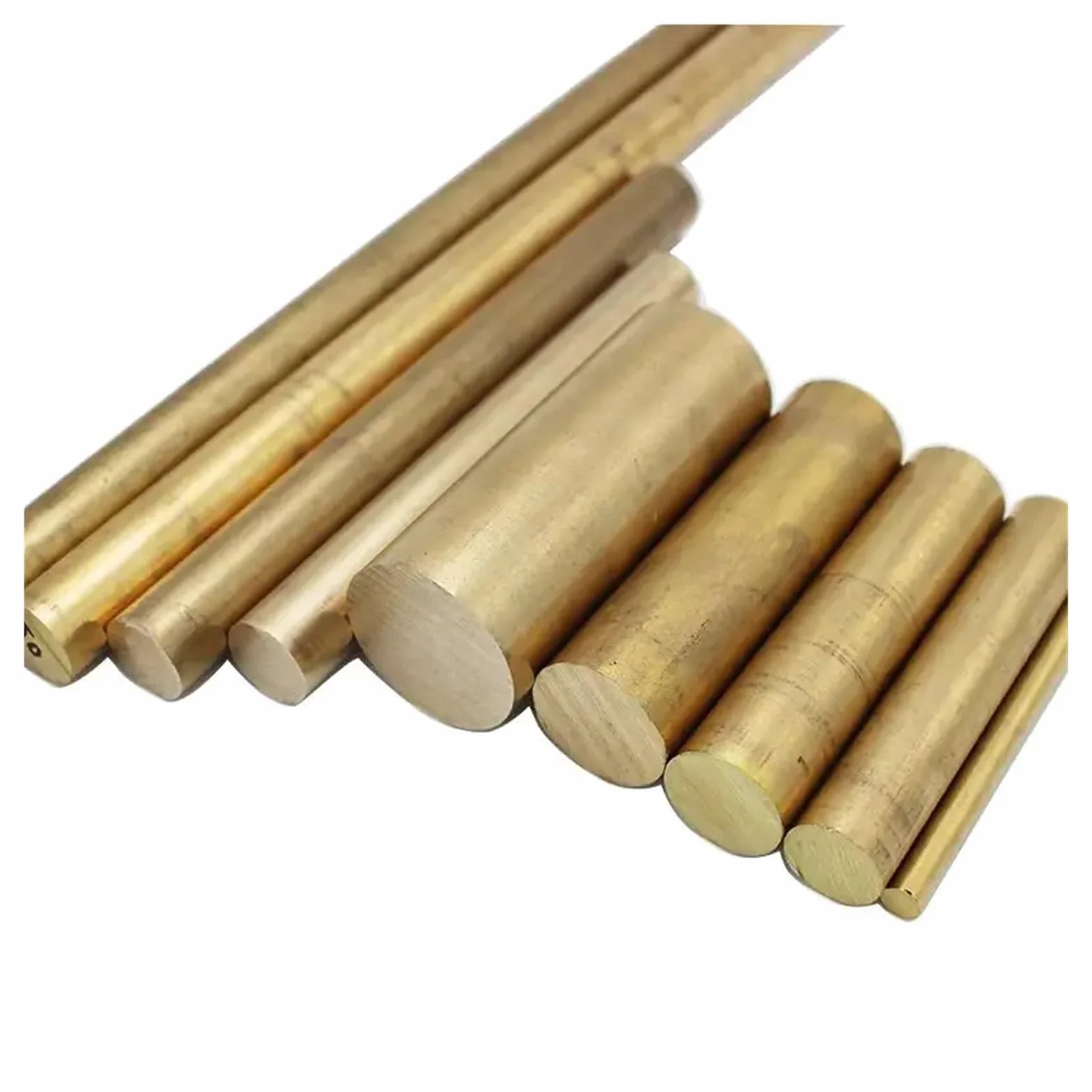 Barra tonda in ottone 1 mm 2 mm 3 mm 4 mm 5 mm 6 mm 8 mm 10 mm 20 mm 30 mm 40 mm 50 mm 60 mm 70 mm 80 mm 90 mm 100 mm(12x100mm 1pc)