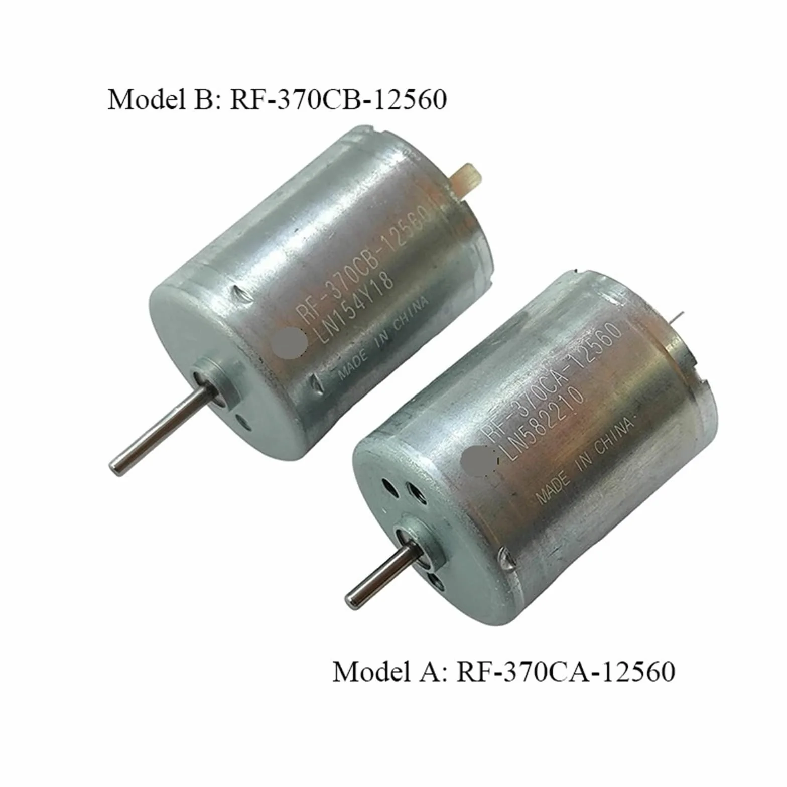 370CA-12560 370CB-12560 Mini 370 Motore DC 12V 24mm Spazzola a bassa corrente 1 pezzo(RF-370CA-12560)