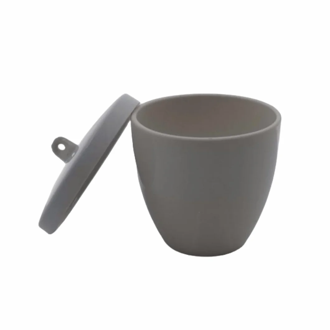 Crogioli in ceramica ad alta temperatura da 10 pezzi con coperchi - Crogioli in porcellana durevoli(100ml)