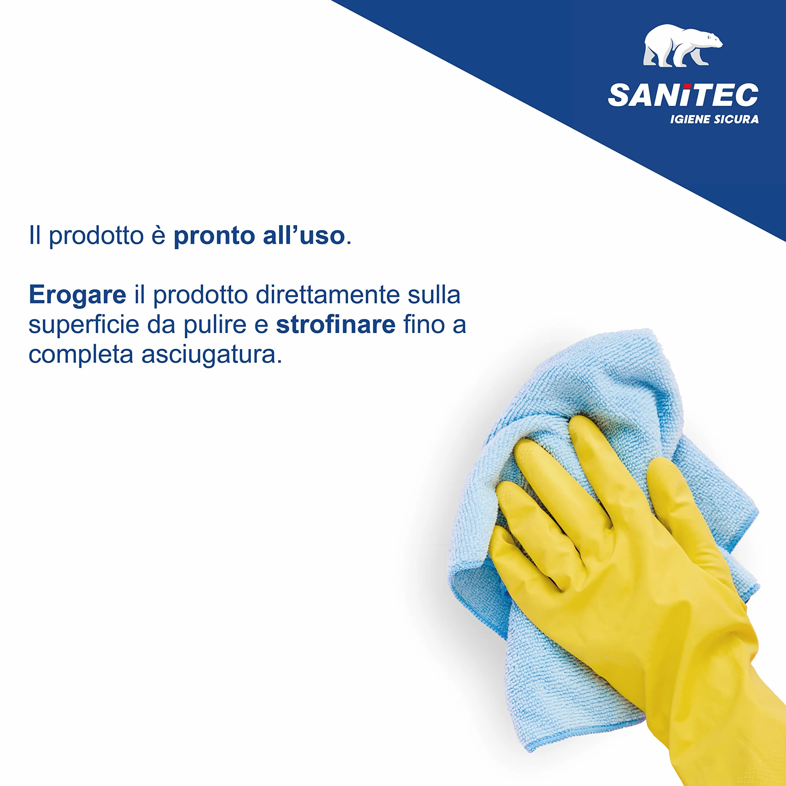 Sanitec Crystal Anti Alone Detergente Multiuso Profumato 750 ml