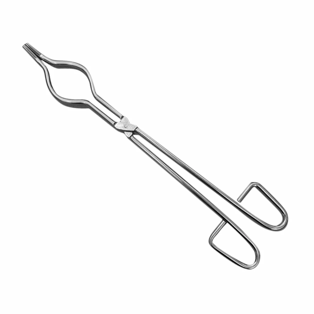 OSALADI Pinza per Fusione di Metalli e Crogiolo in Acciaio Inox 40 Cm, Strumento Laboratorio Leggero e Portatile per Esperimenti Scientifici e Didattica Ragazzo Ragazza