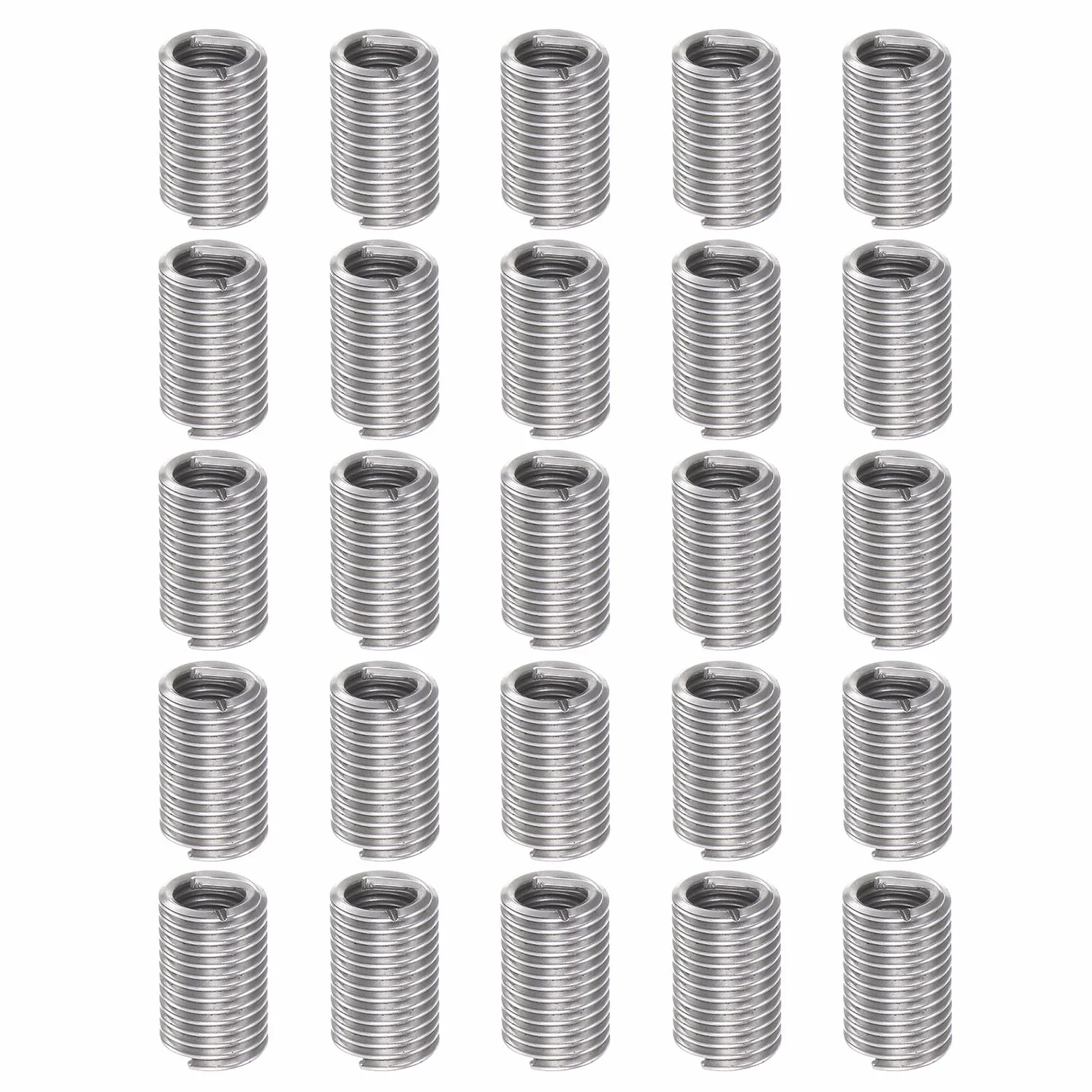 QUARKZMAN Inserti Filettati 8-32 UNC 3,0D 12,6mm Manicotto Elicoidale Acciaio Inossidabile 304