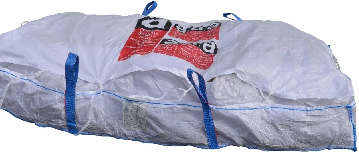 Amianto BigBag 260 x 125 x 30 cm portata 1000 kg