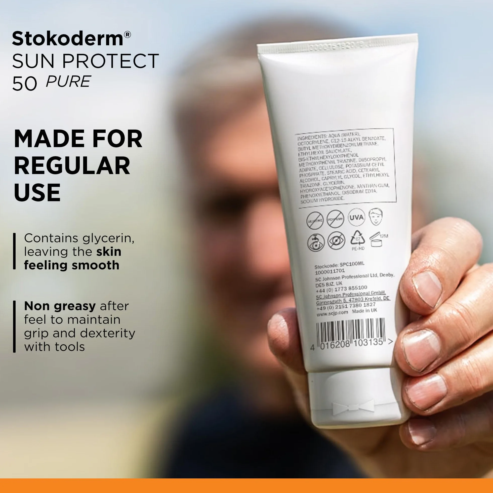 Stokoderm Sun Protect 50 Pure 100ml tube, 12 szt.