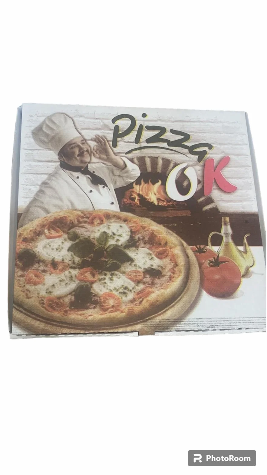 Scatola per Pizza in Cartone 40x40 cm 50 Pezzi