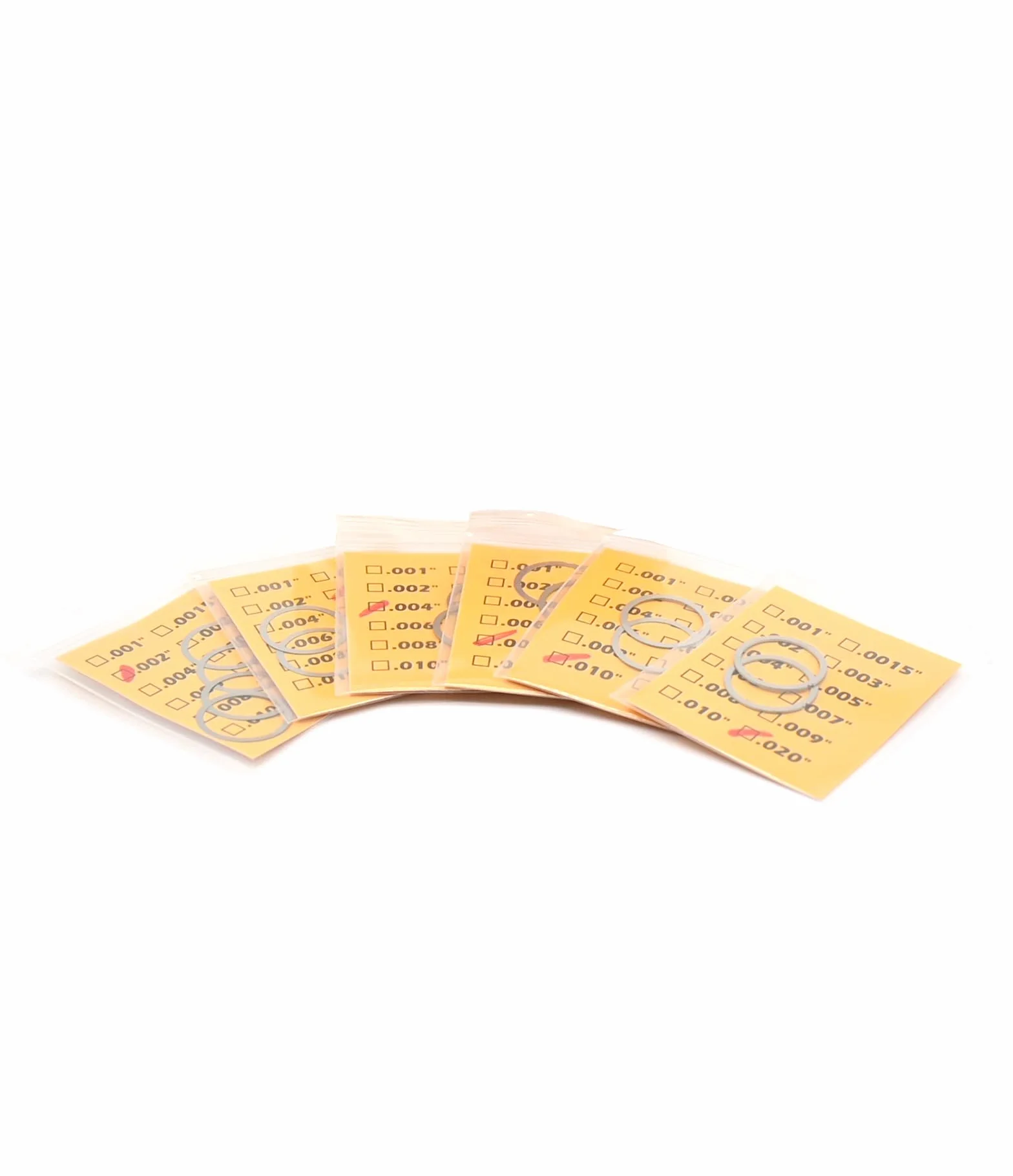 Kit spessori cilindrici 5/8 x 24 per fasatura e allineamento dei freni, 308/7,62 mm, calibro 300BLK .30 (confezione da 20)