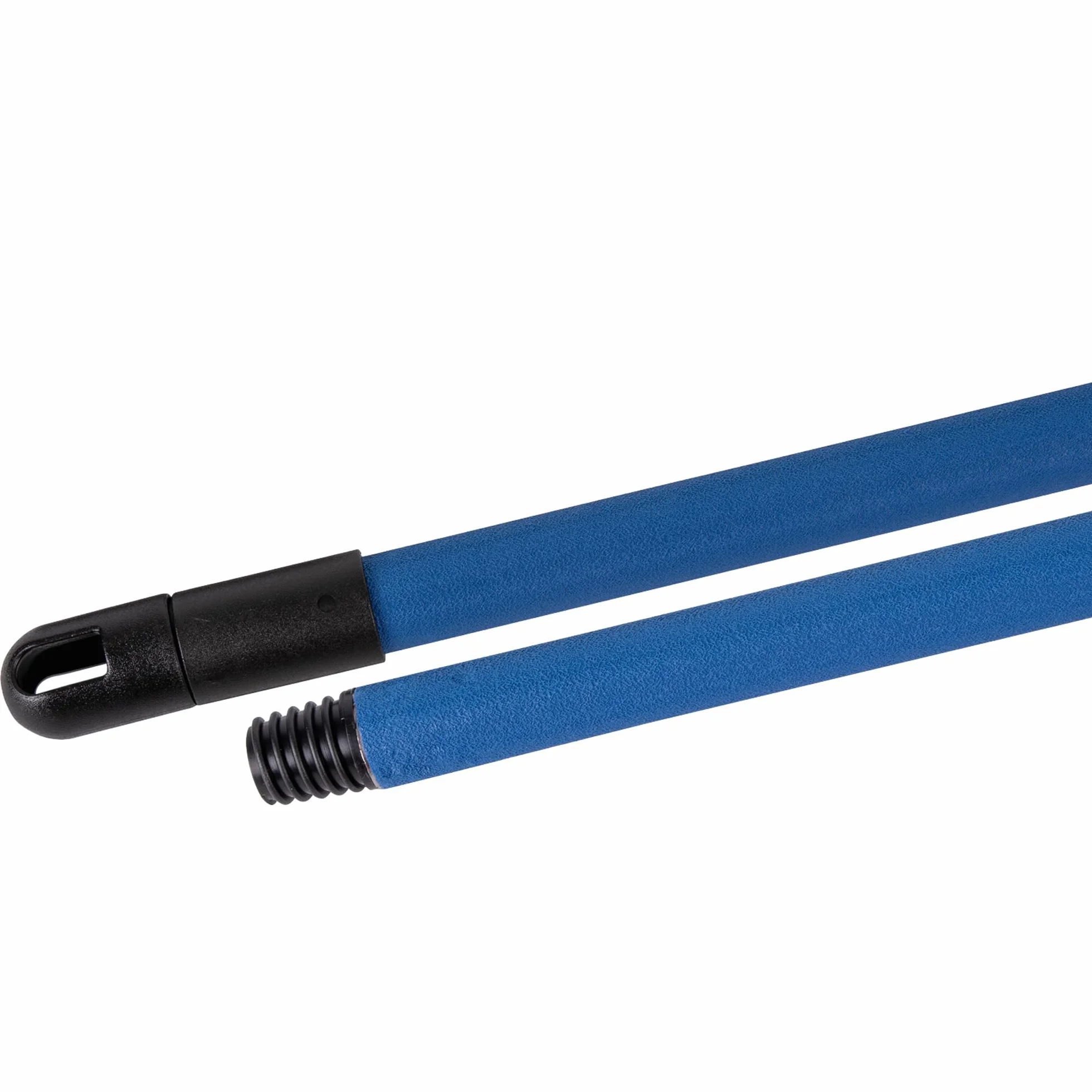 La Briantina Manico Professionale Frosted per Scope 130 cm Metallo Plastificato Antiscivolo Blu
