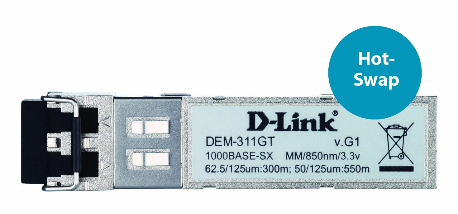 D-Link DEM-311GT Transceiver Fibra Ottica SFP 1000Base SX 550m