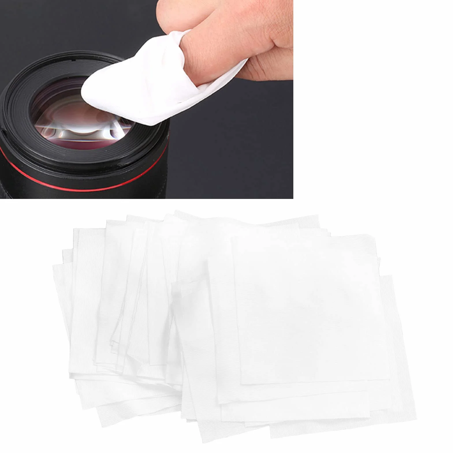 Salviette per Pulizia Senza Pelucchi 200 Pezzi Fibra di Poliestere Assorbimento