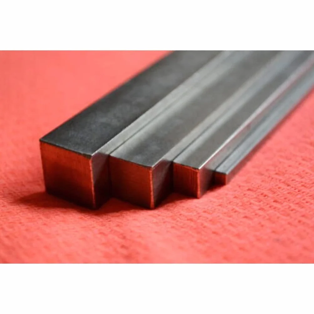 MOZTO 304 Acciaio Inox Barra Quadrata Asta 100mm 10mm x 10mm