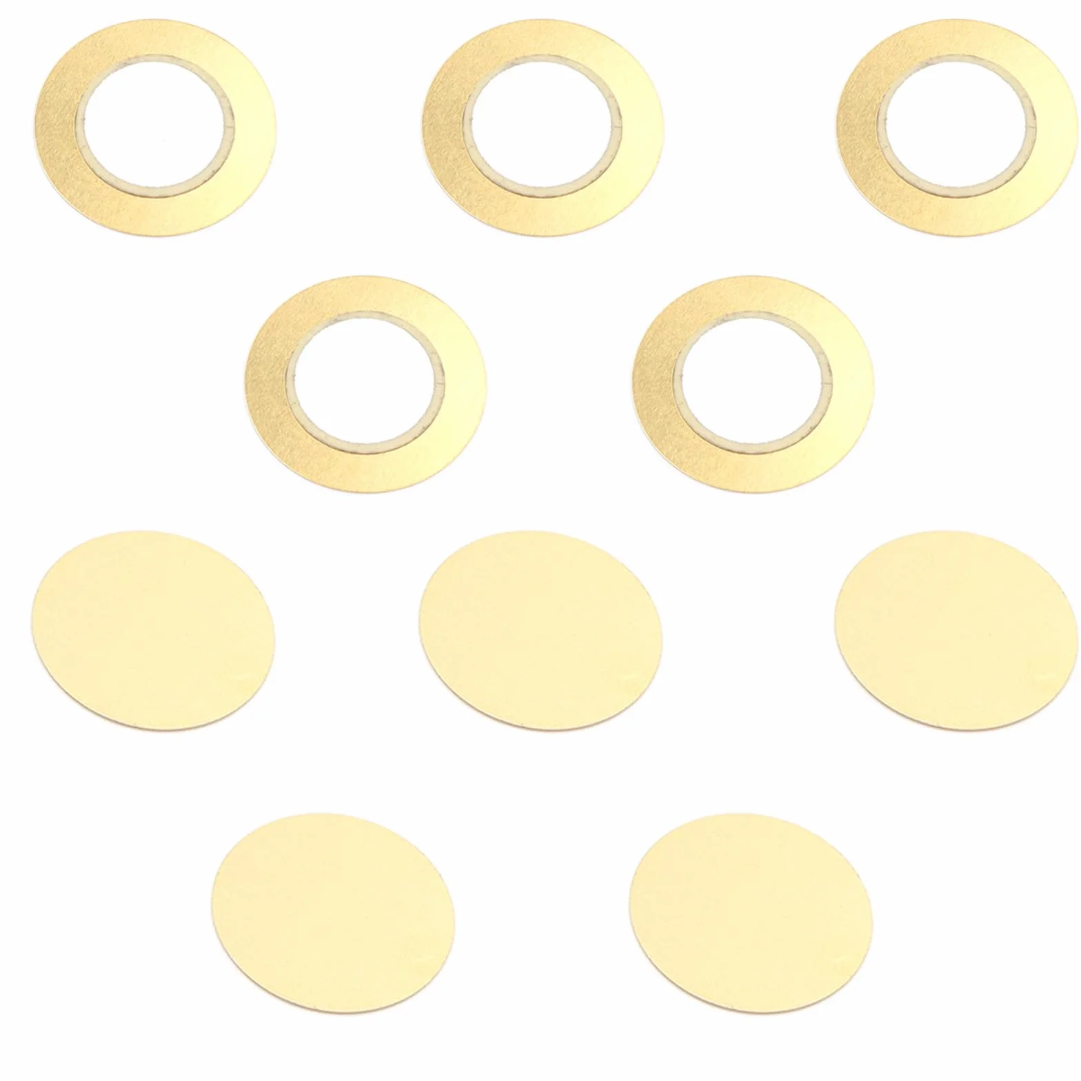 10pieces 27mm Piezoelectric Ceramic Piezo Buzzer Film Adatto Per Vari Elettronici Garantire Prestazioni Coerenti Disc Buzzer Piezo