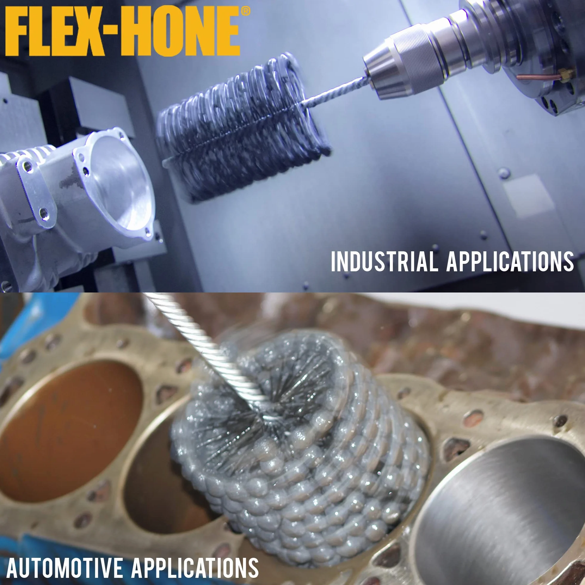 Brush Research GBD40024 Heavy Duty FLEX-HONE, diametro 101 mm, carburo di silicio, grana 240 (confezione da 1)