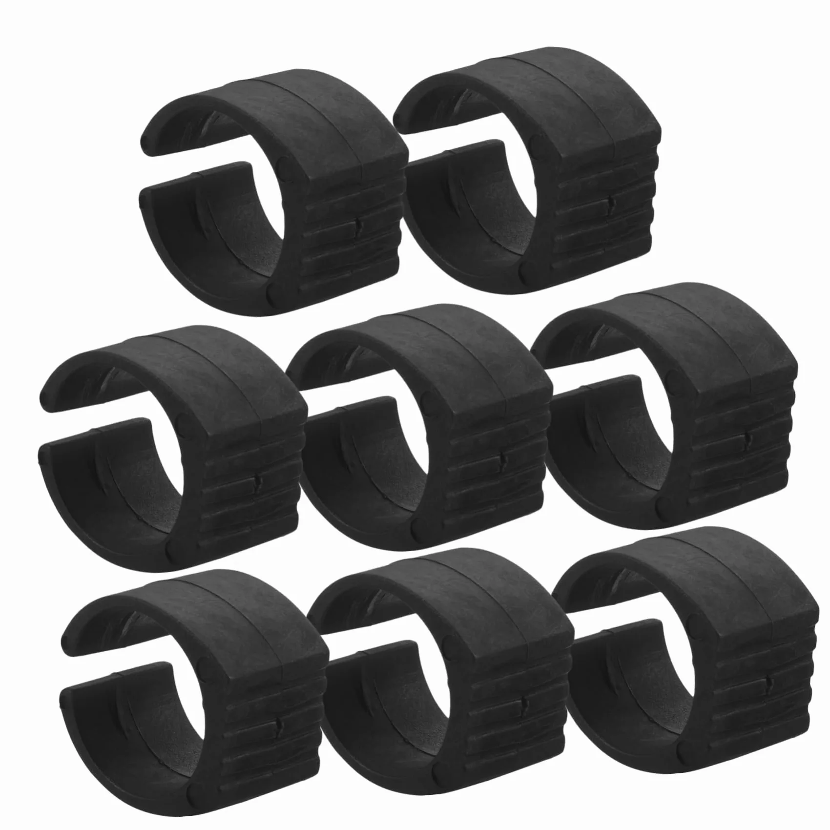 Gatuida Tappetini Antiscivolo Protezione Ruote 8 Pezzi per Carrello Spesa Apertura 32mm