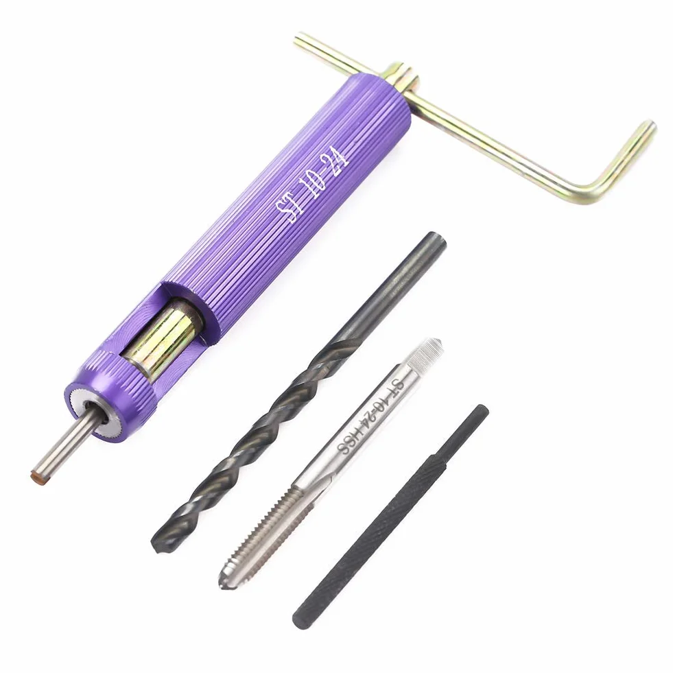 Kit Inserti Filettati M10 Acciaio Inossidabile 50 Pezzi 10-24 UNC x 1.5D