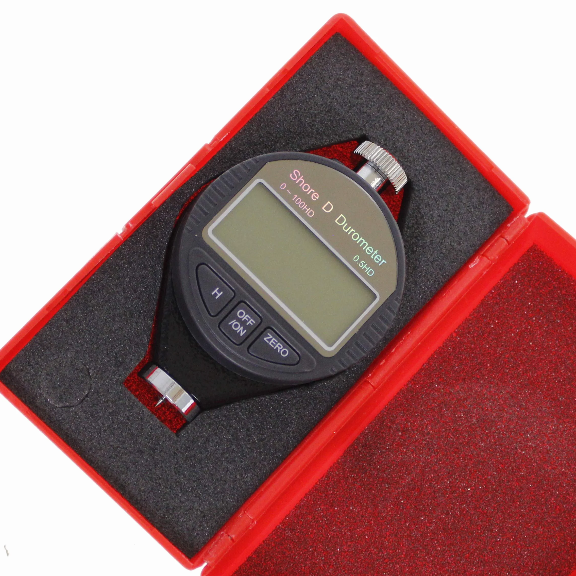 KATSU Durometro Digitale Shore D 0-100HD Misuratore Durezza Gomma Plastica Vetro